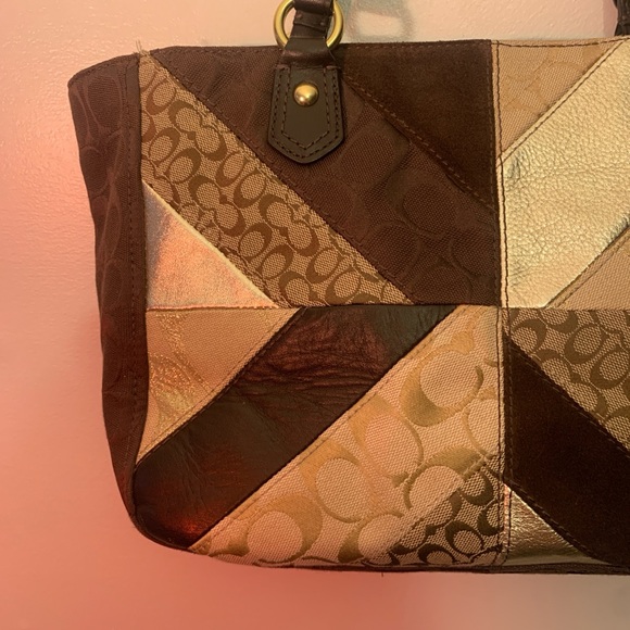 Women’s Coach patchwork bag - Picture 8 of 10